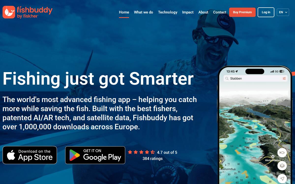 Fiskher AS website preview