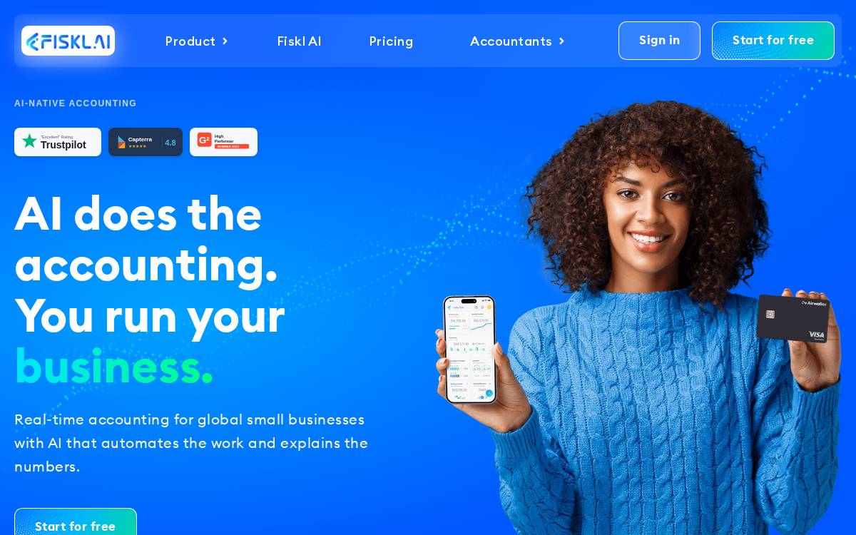 Fiskl website preview