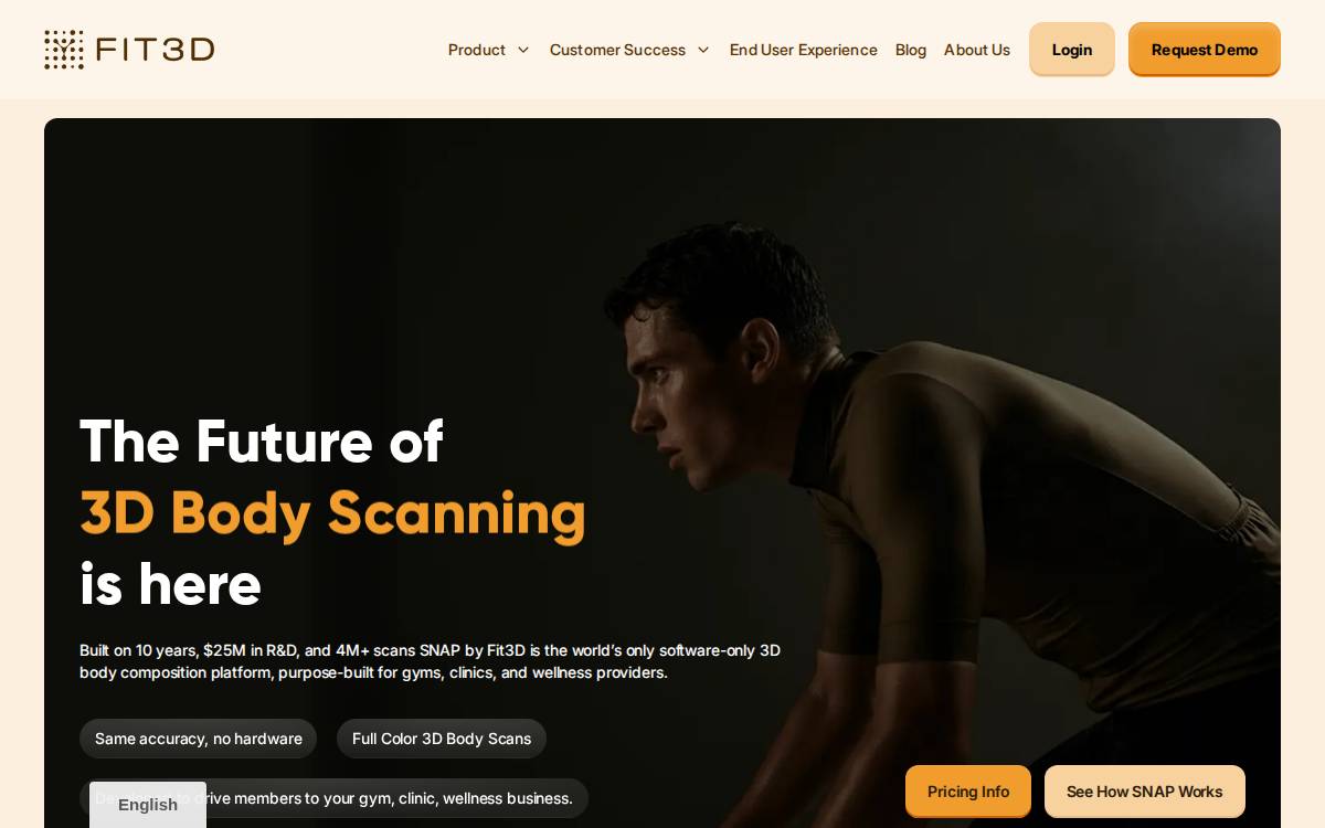 FIT 3D website preview