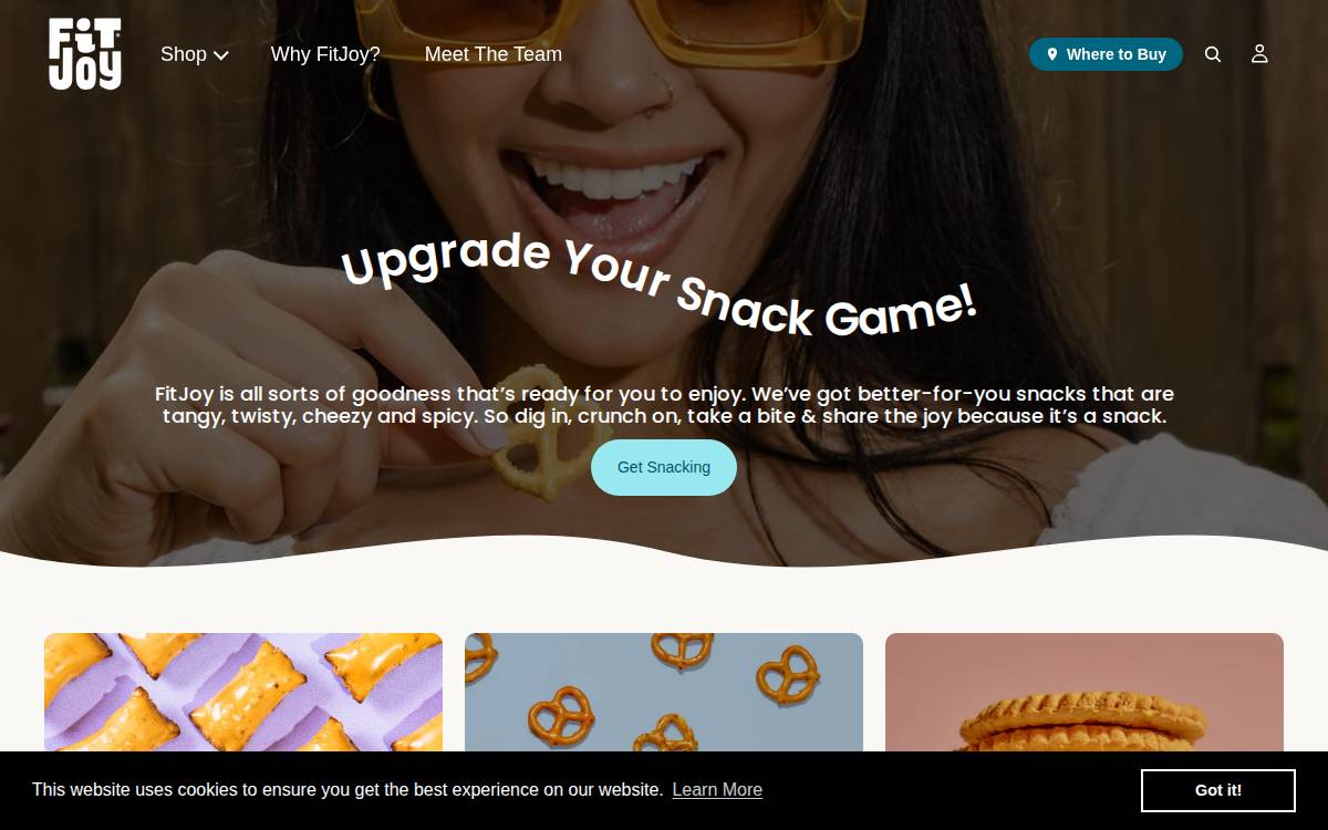 FITJOY website preview