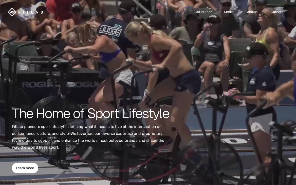 Fitlab website preview