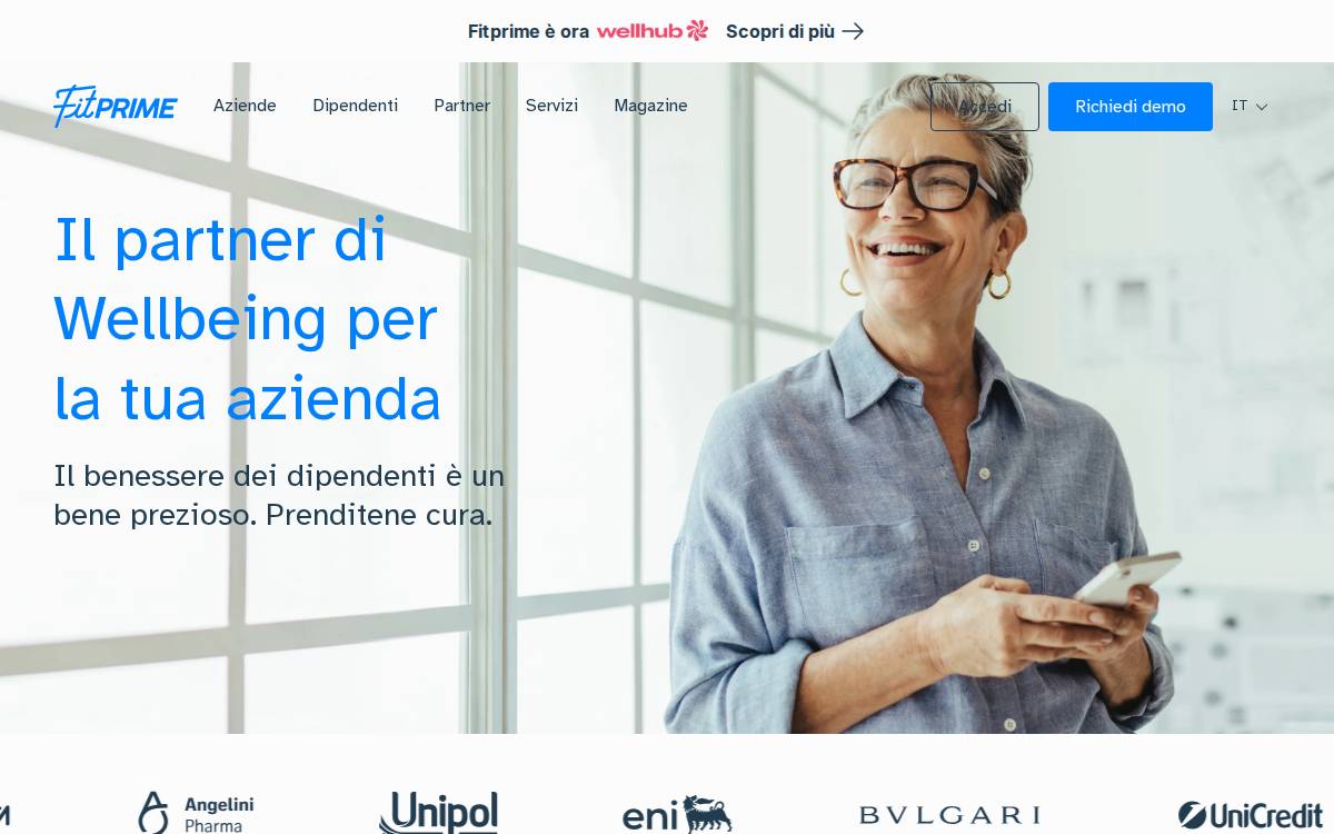 Fitprime website preview