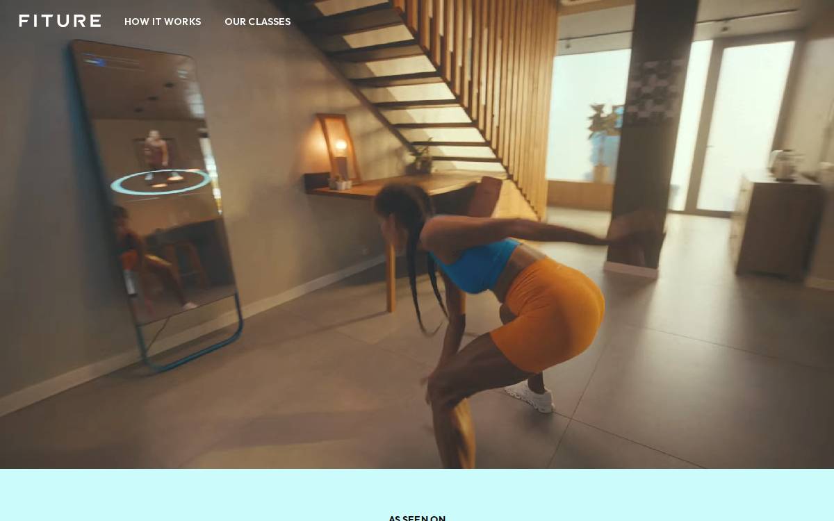Fiture website preview