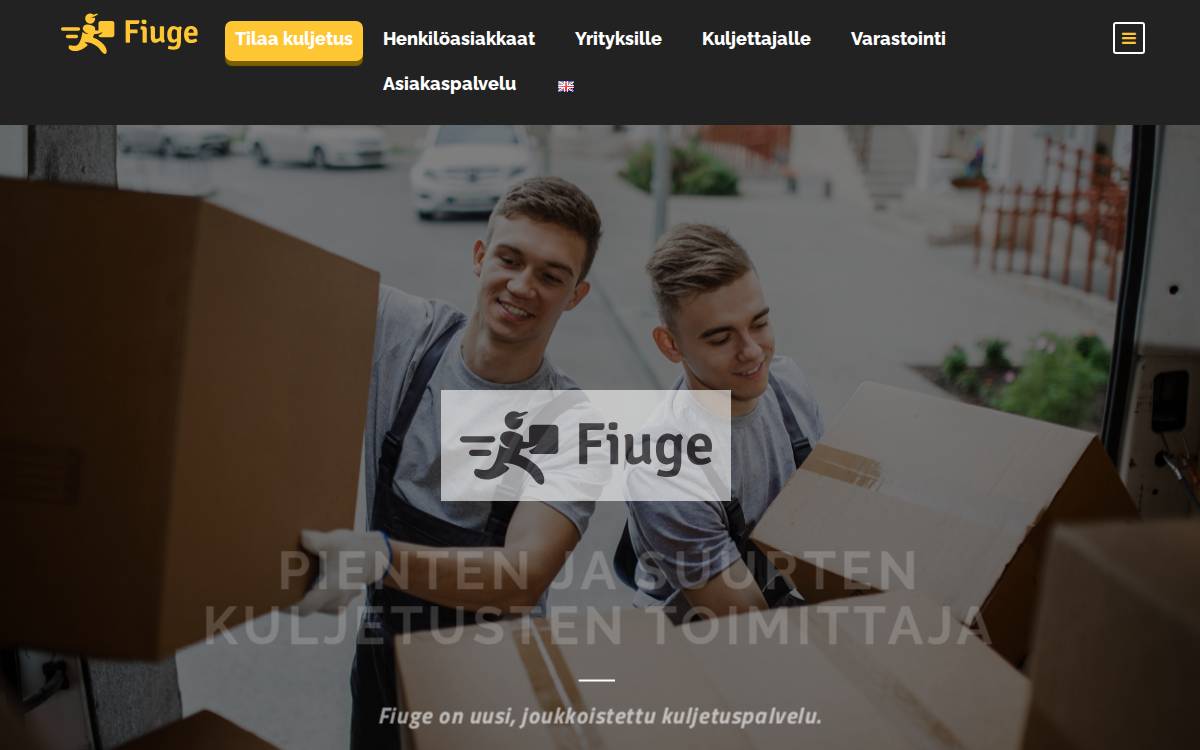 Fiuge website preview