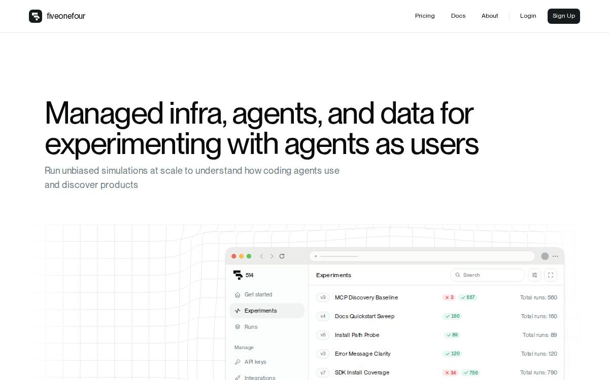 Fiveonefour website preview