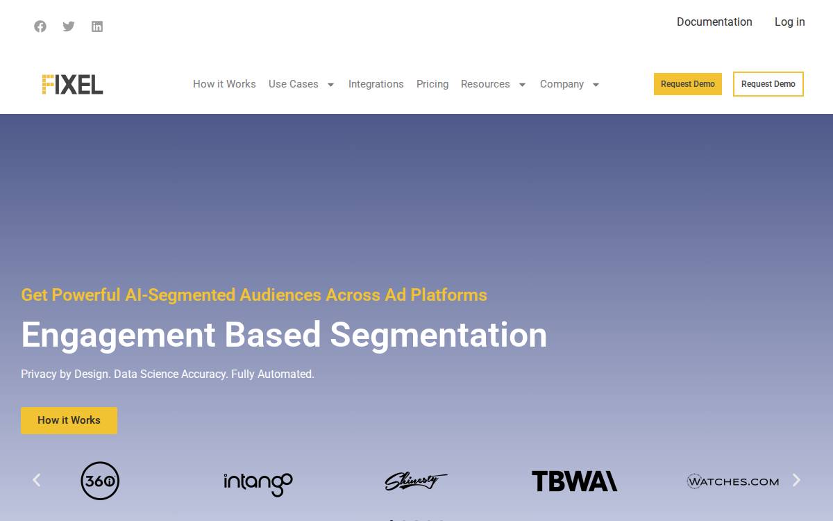 Fixel website preview