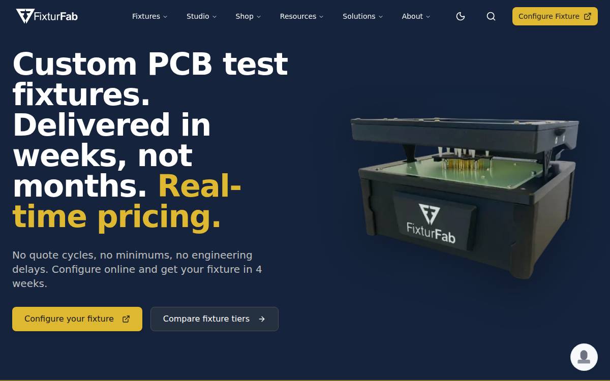 FixturFab website preview