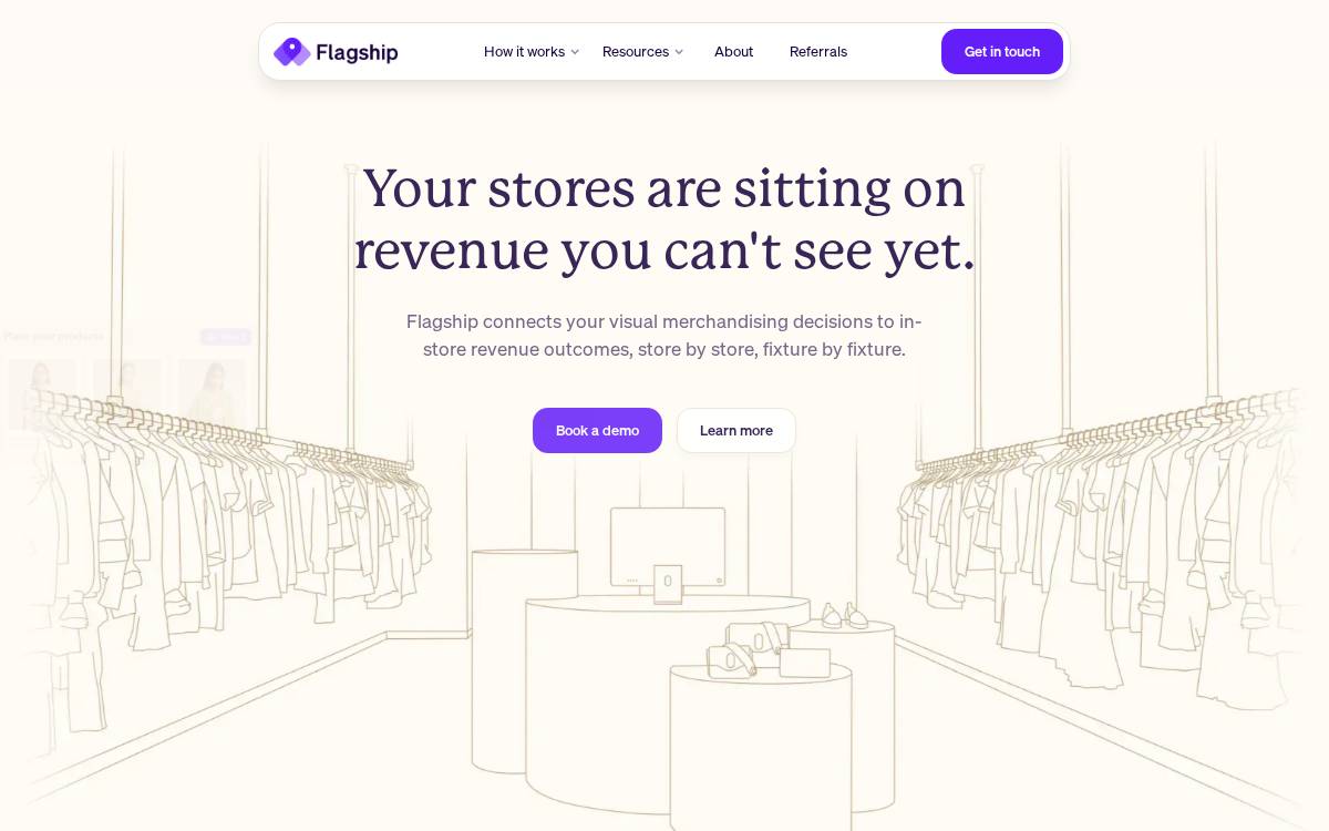 Flagship website preview