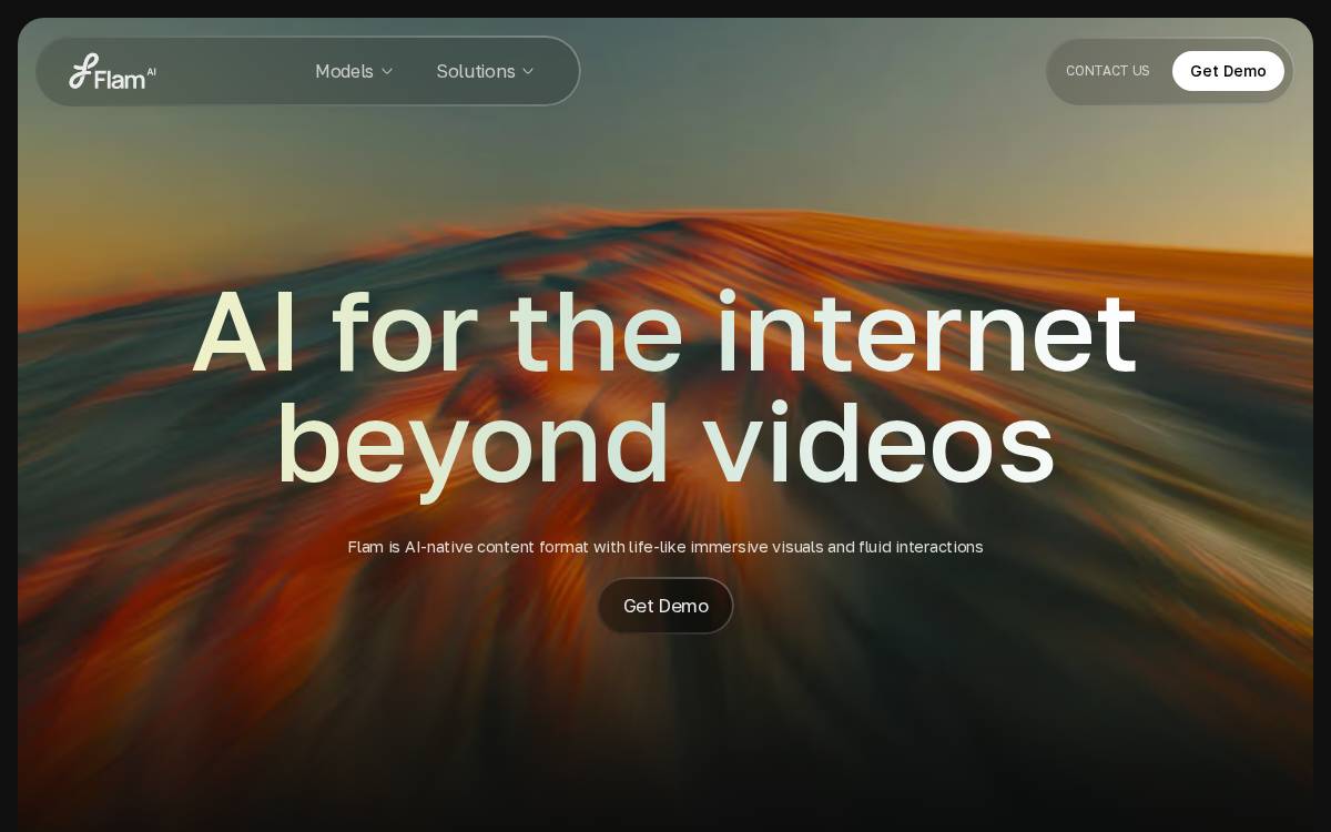 Flam website preview
