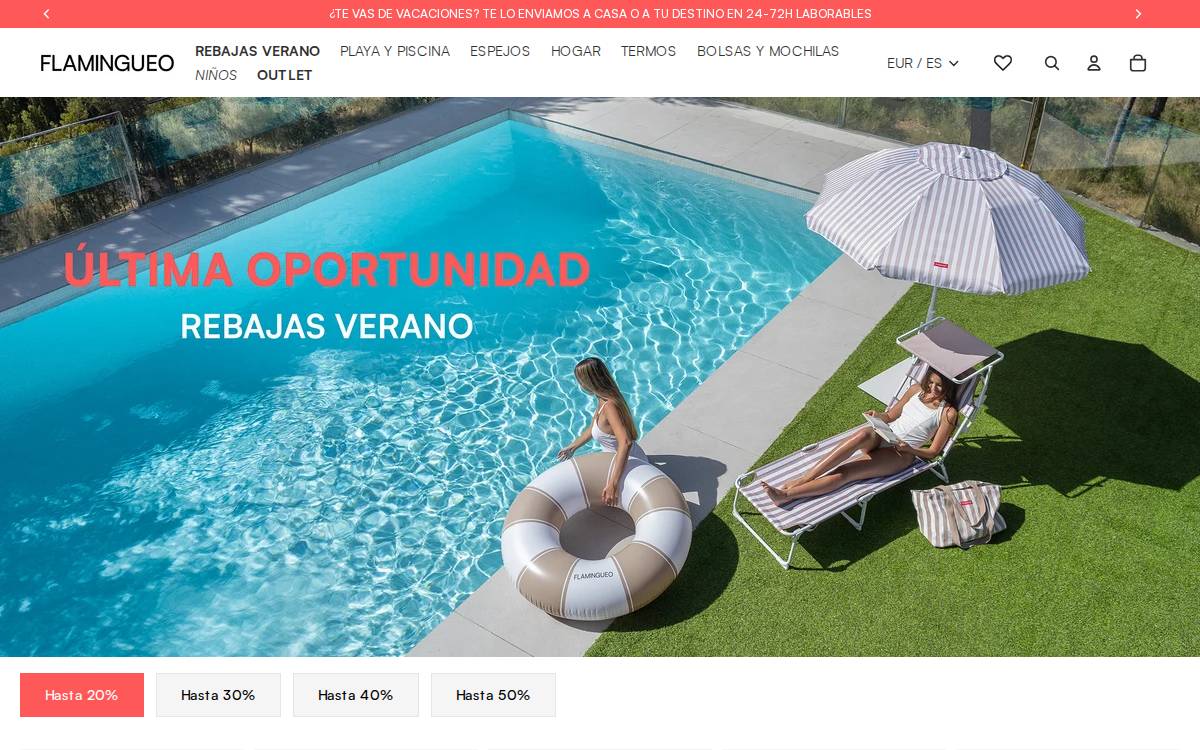 Flamingueo website preview