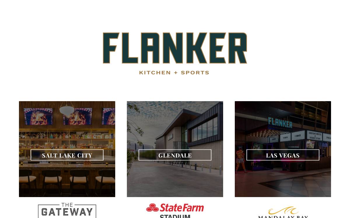Flankerkitchenandsports website preview