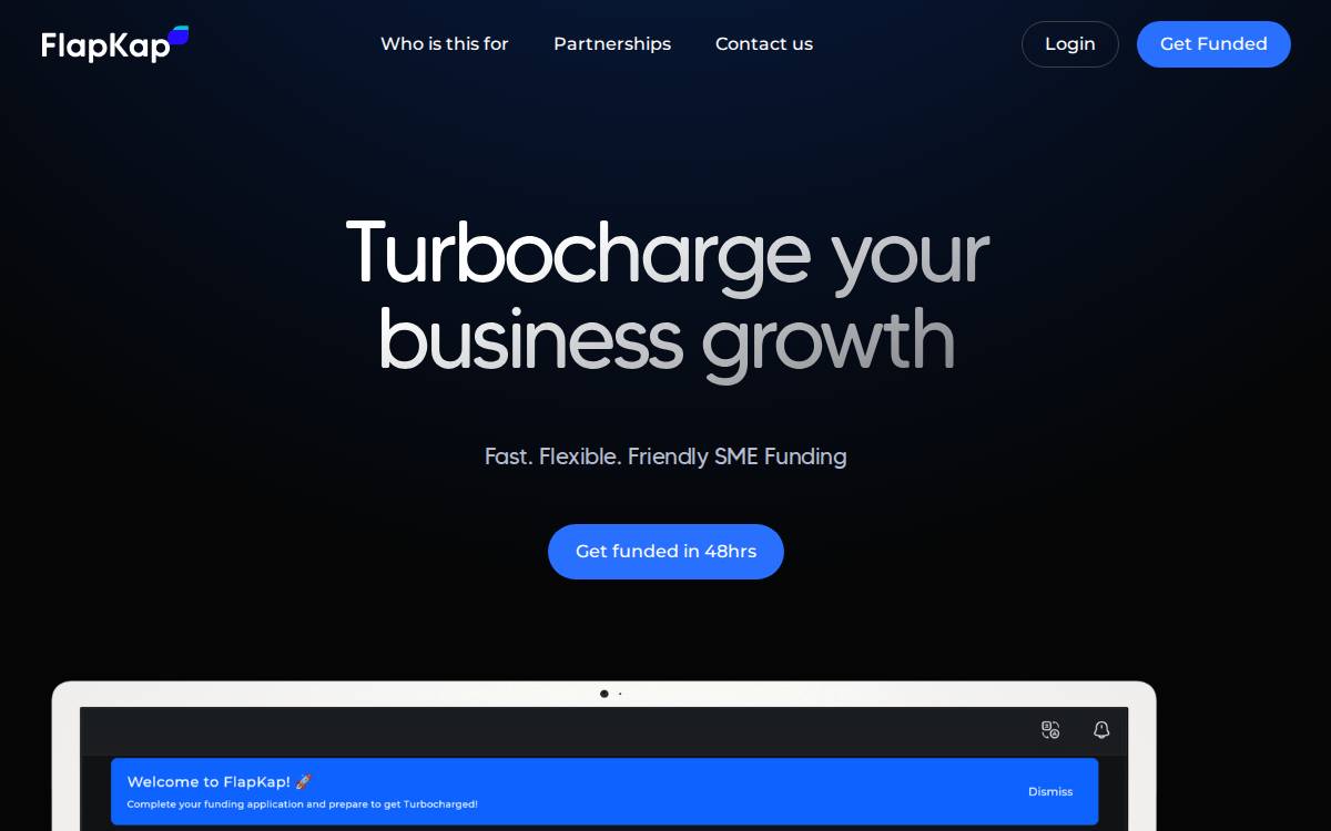 FlapKap website preview