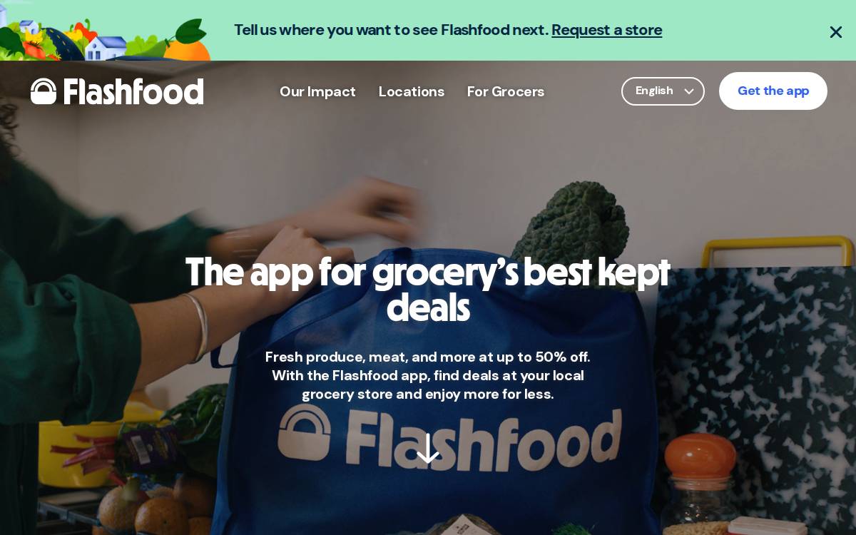 Flashfood website preview