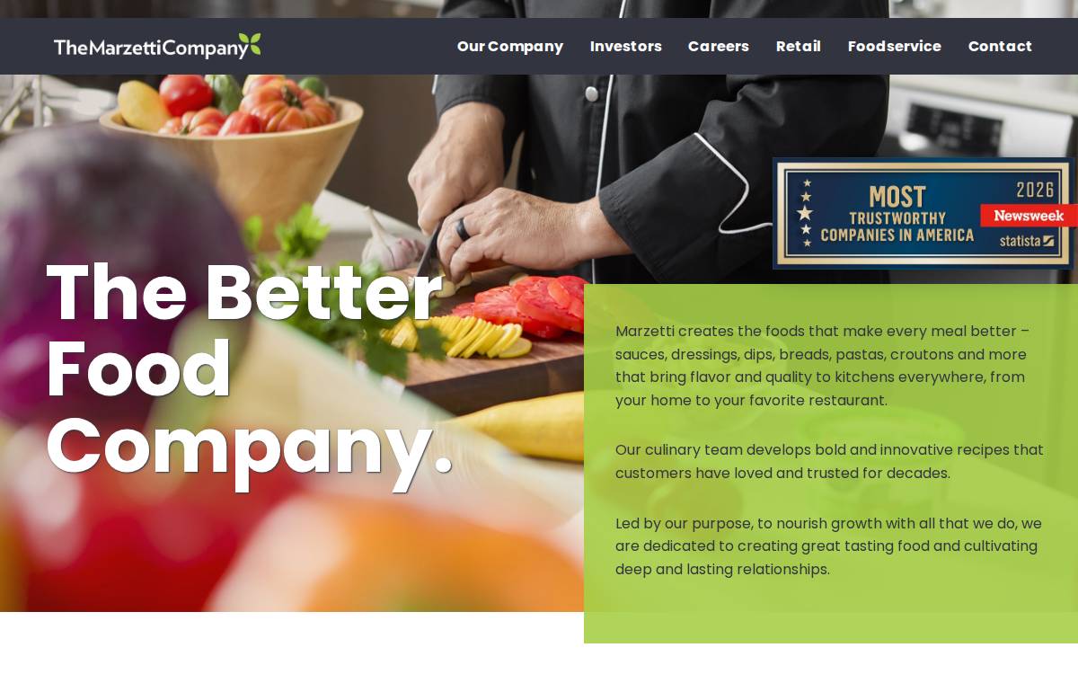 Flatout Bread website preview