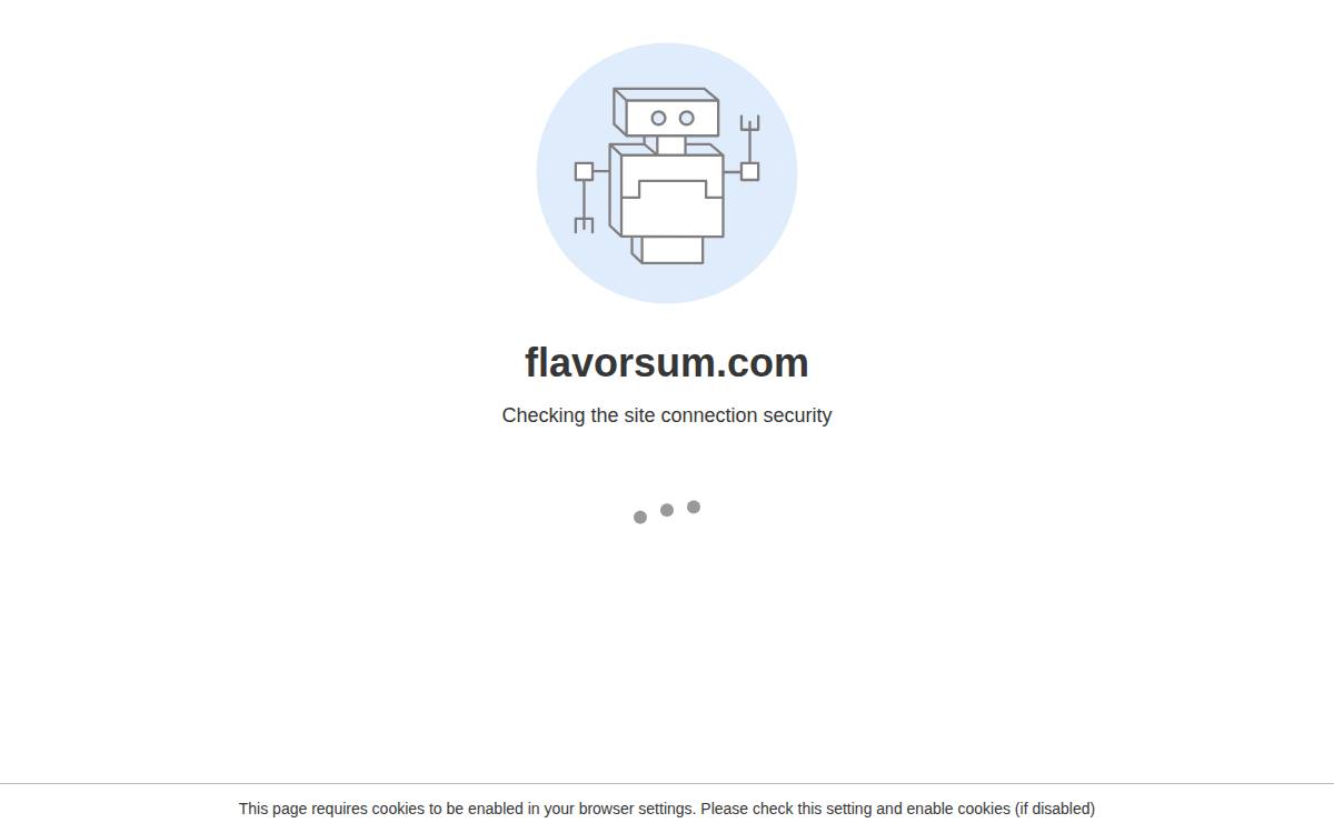 Flavorsum website preview