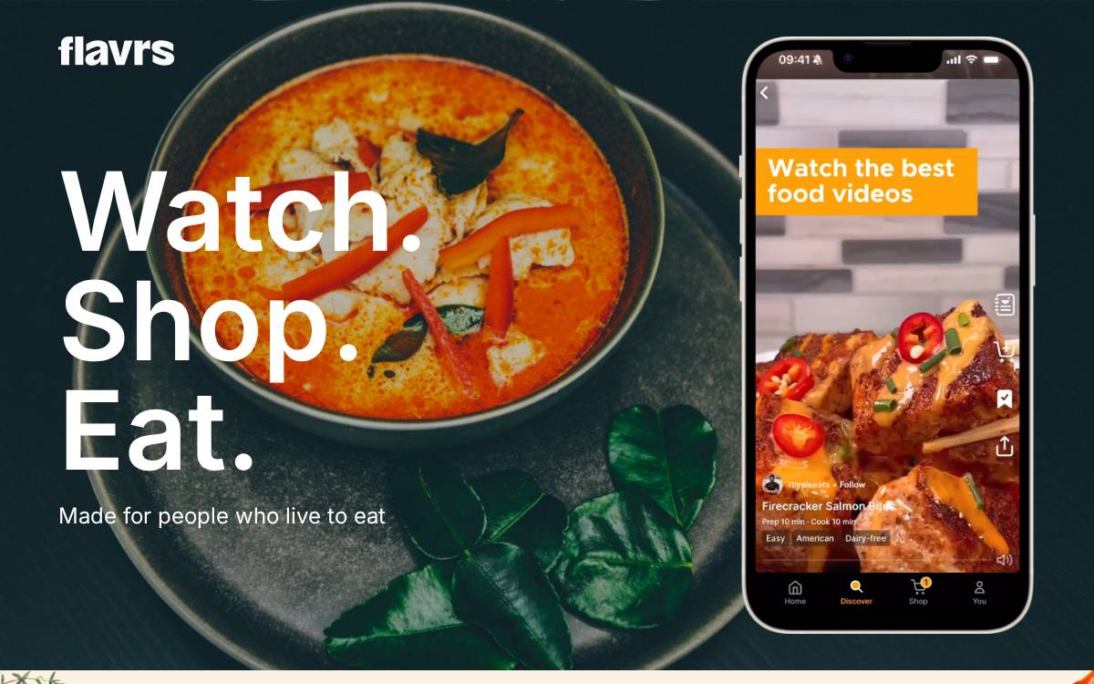 flavrs website preview