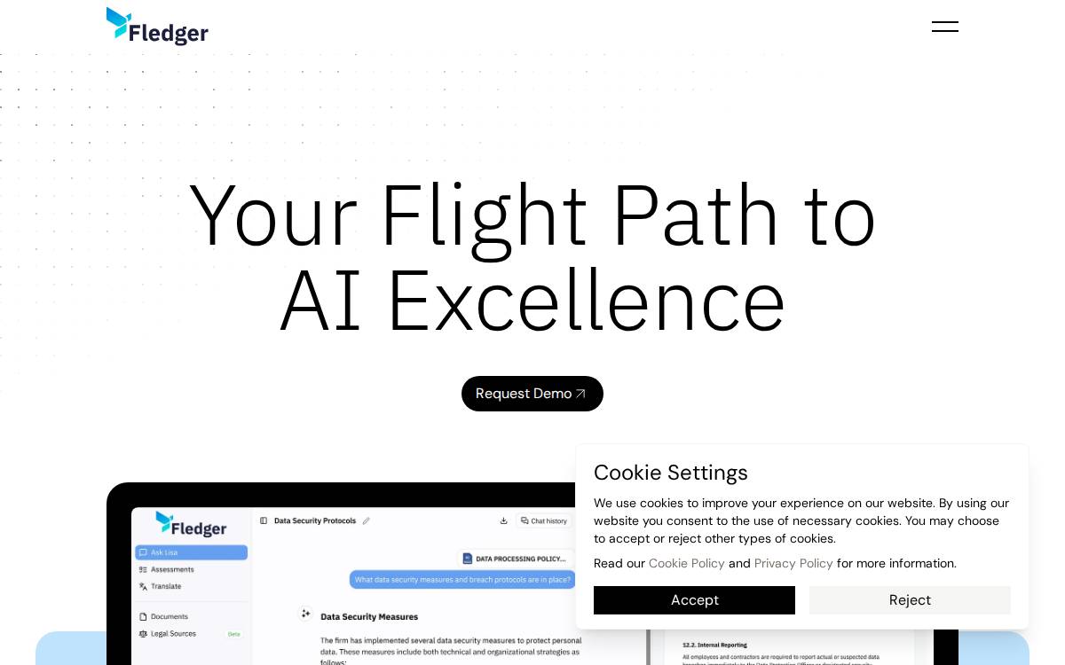 Fledgerr website preview