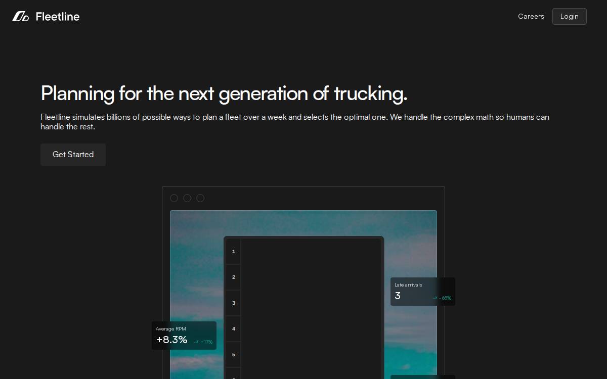 Fleetline website preview