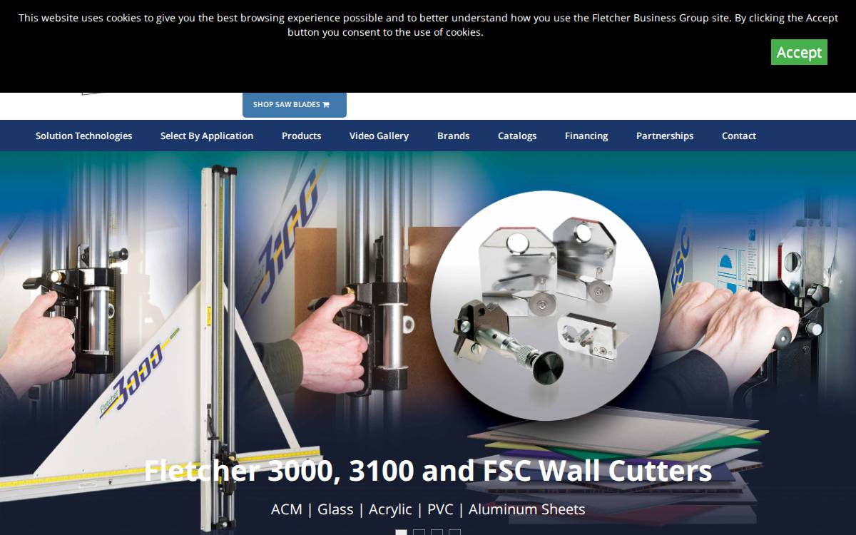 Fletcher Business Group website preview