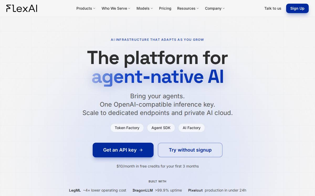 Flex website preview