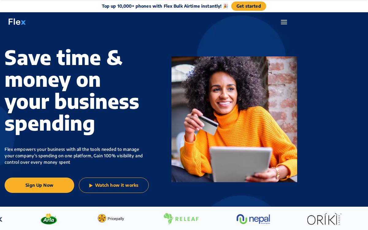 Flex website preview