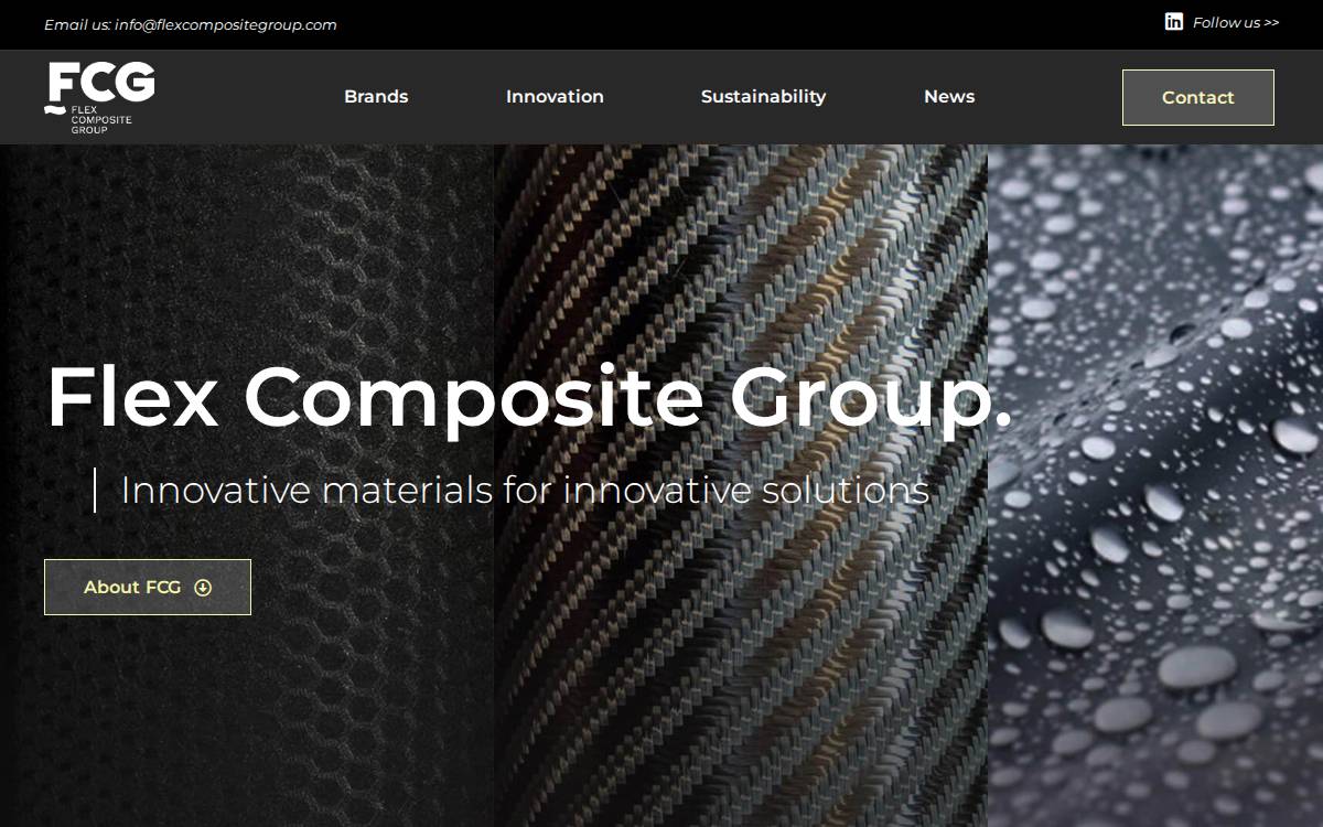 Flex Composite Group website preview