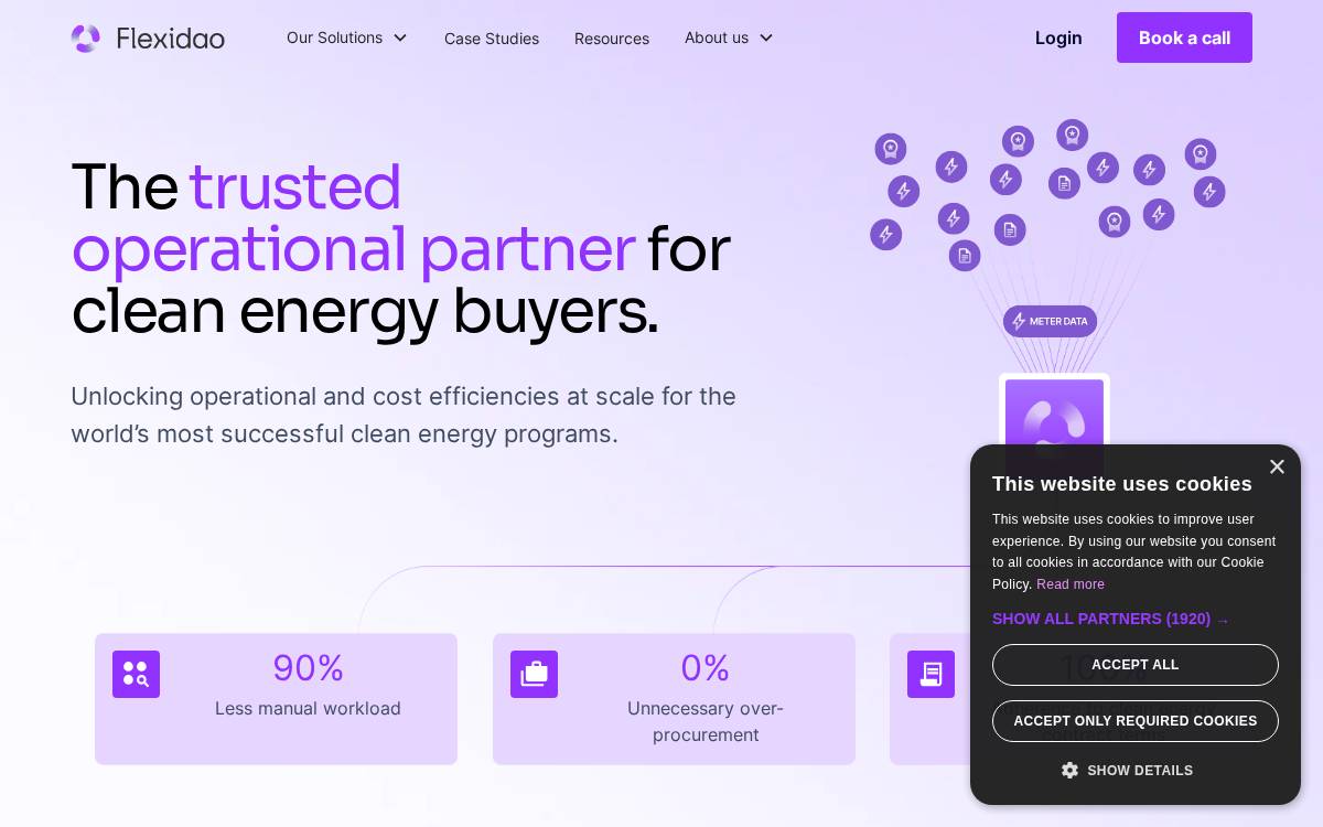 Flexidao website preview