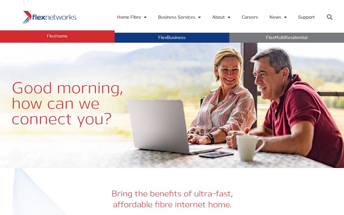 Flexnetworks website preview
