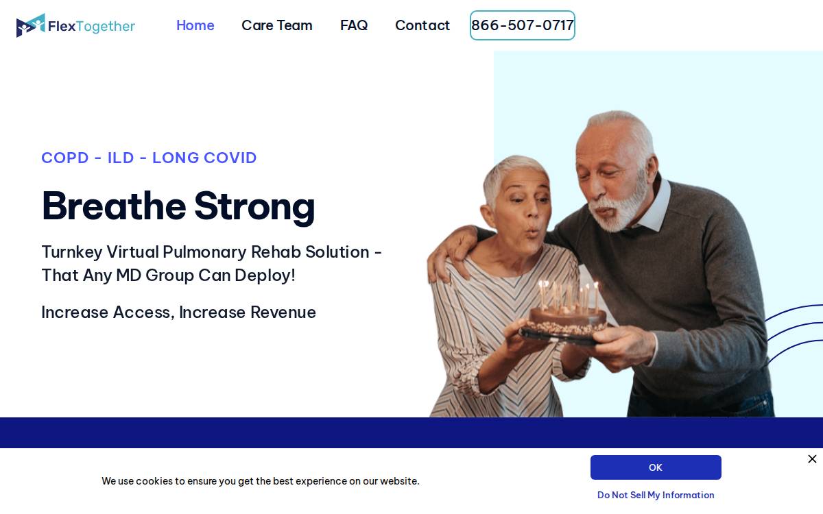 FlexTogether website preview
