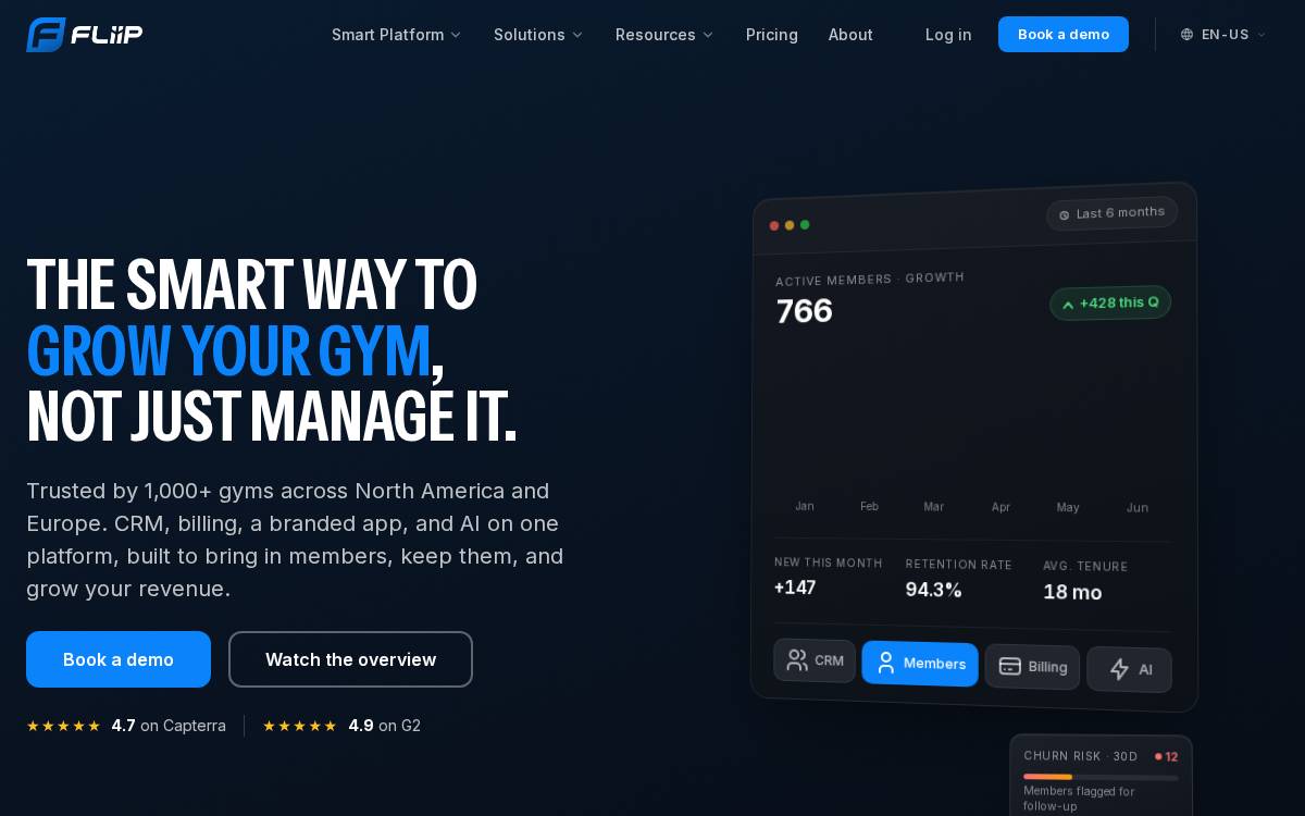FLiiP website preview