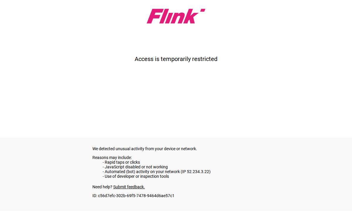 Flink website preview