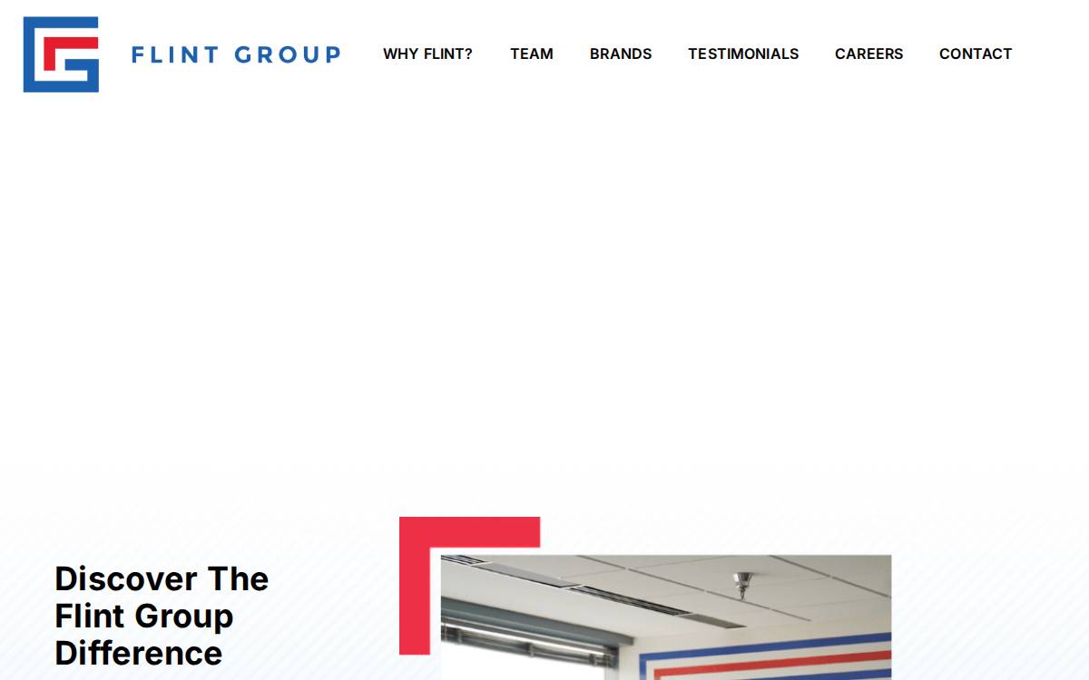 Flintg website preview
