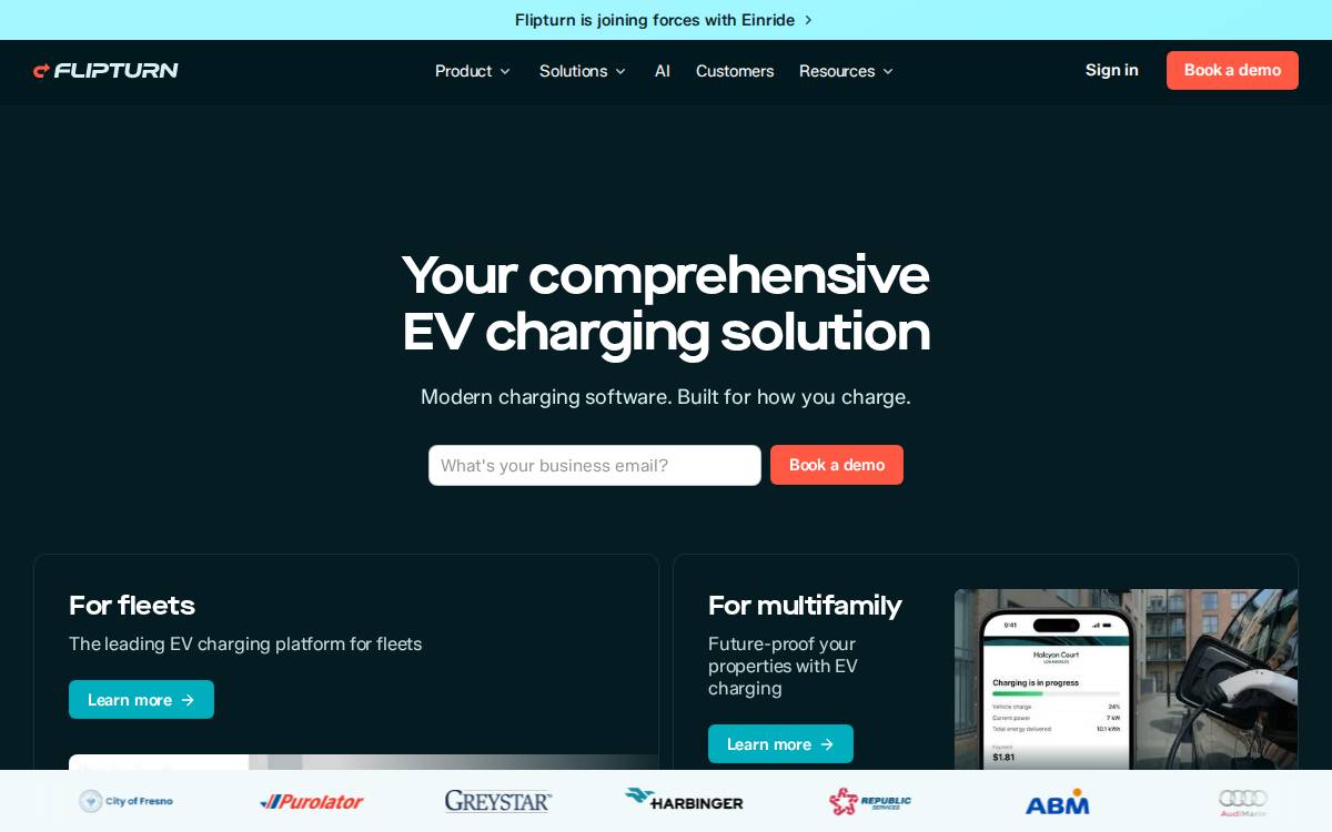 Flipturn website preview