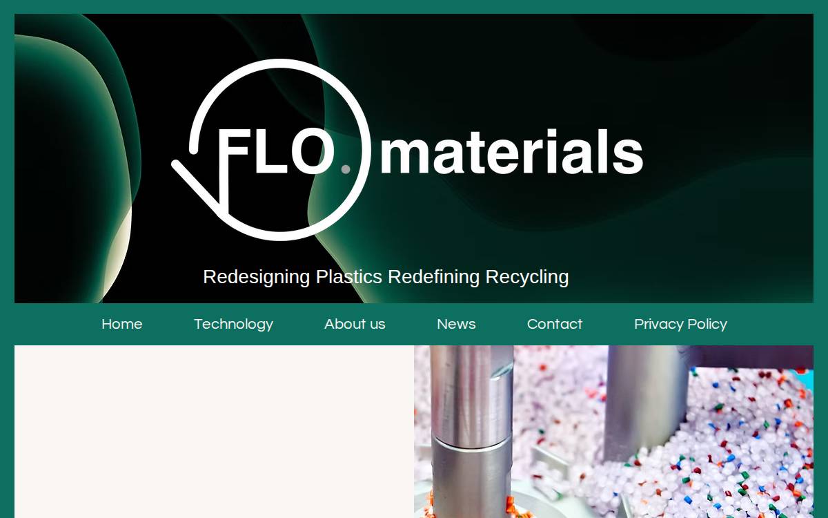 Flo Materials website preview