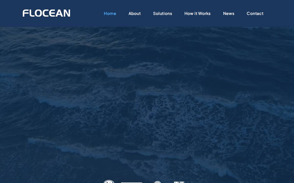 Flocean website preview