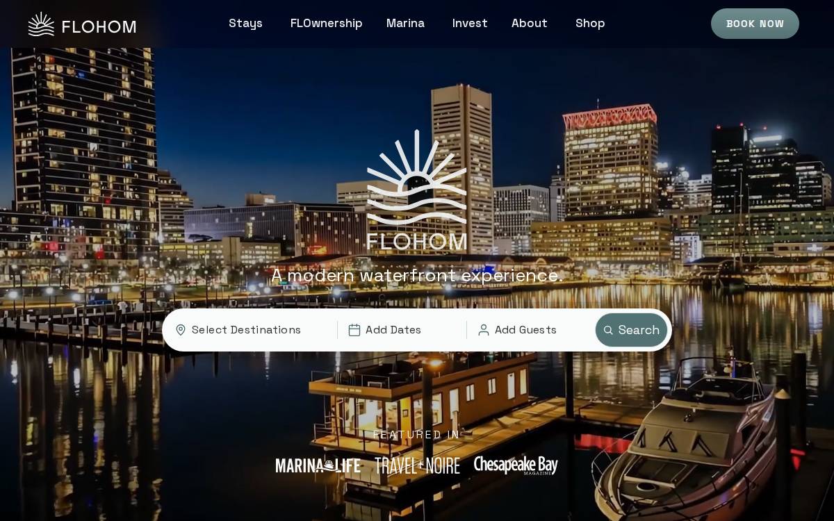 Flohom website preview