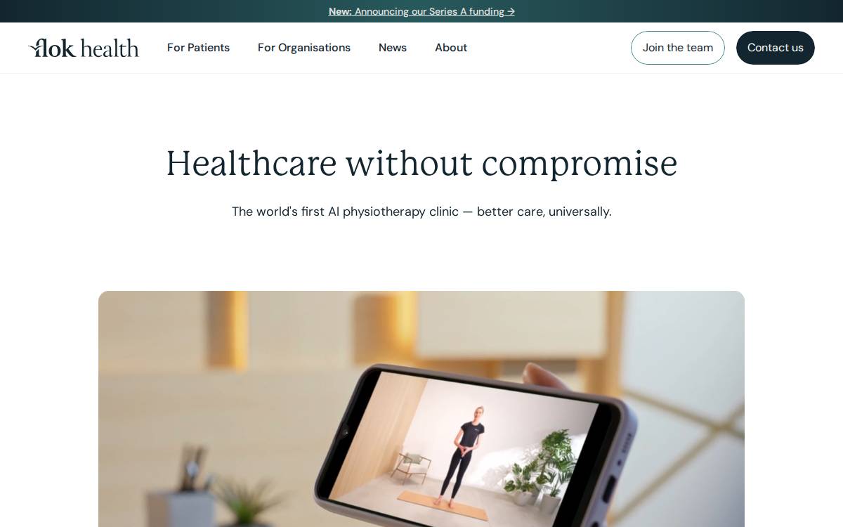 Flok website preview