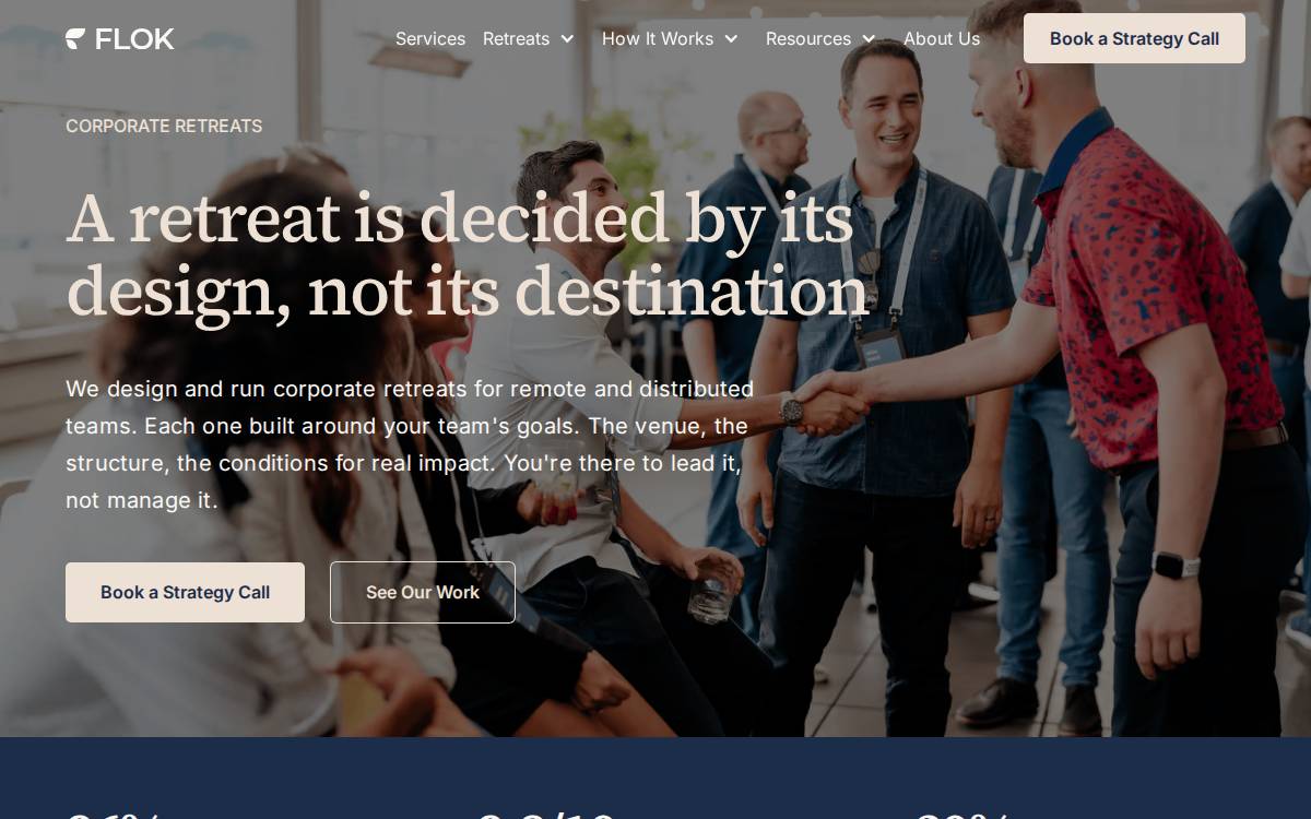 Flok website preview