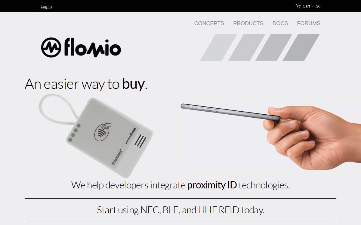 Flomio website preview