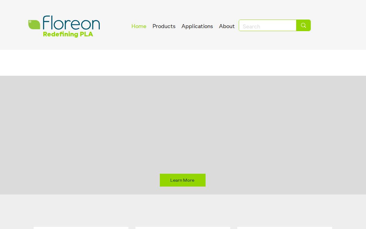 Floreon website preview
