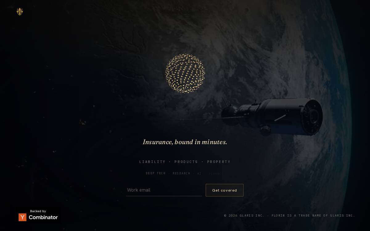 Florin website preview