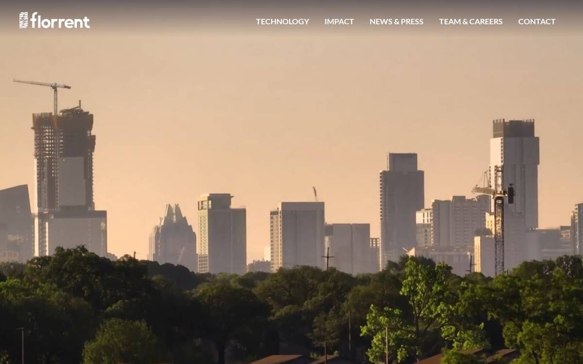 florrent website preview
