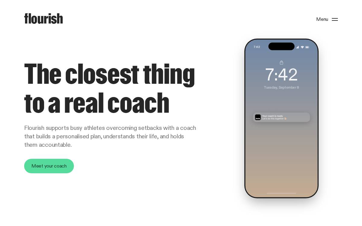 Flourishdaily website preview