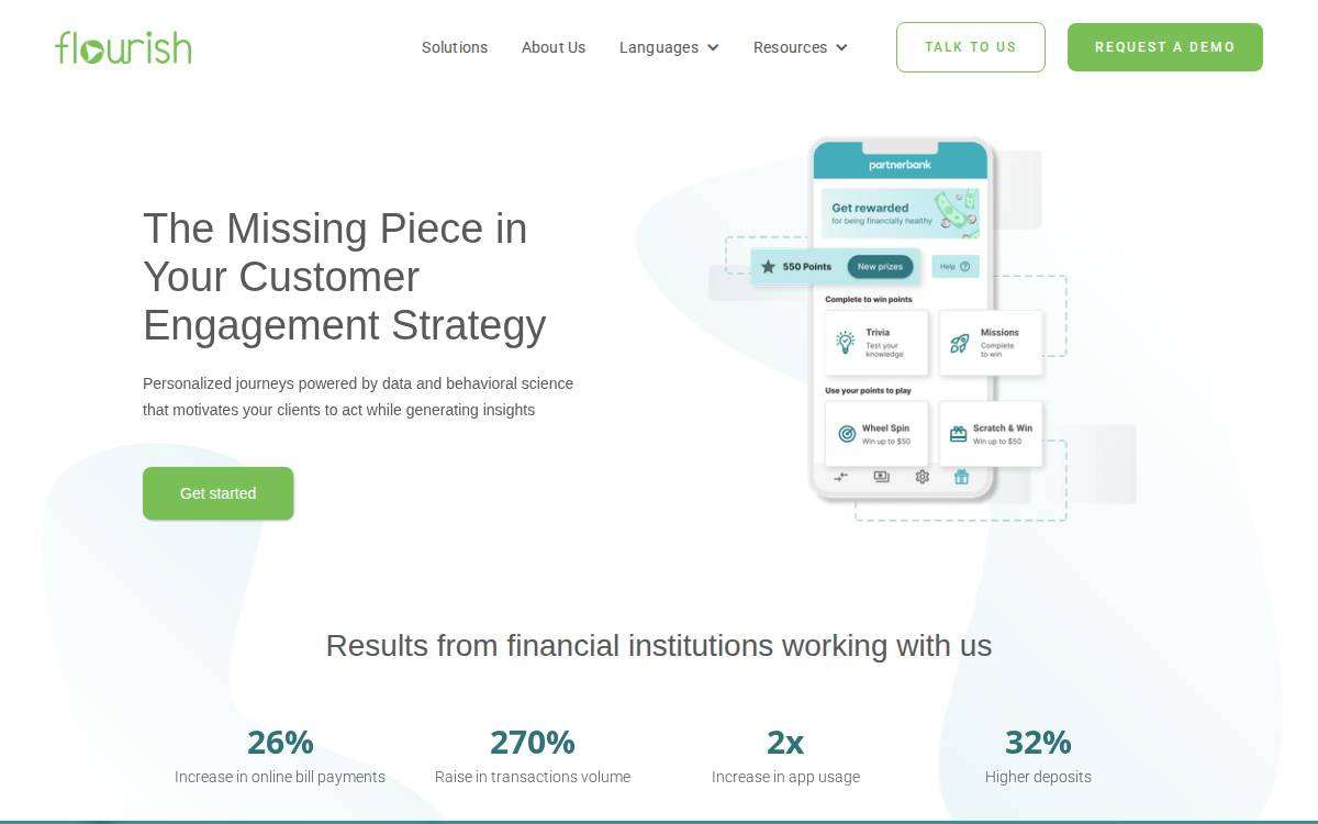 Flourish Fi website preview