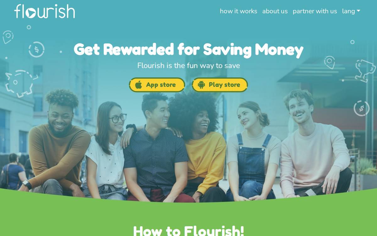 Flourish Savings website preview