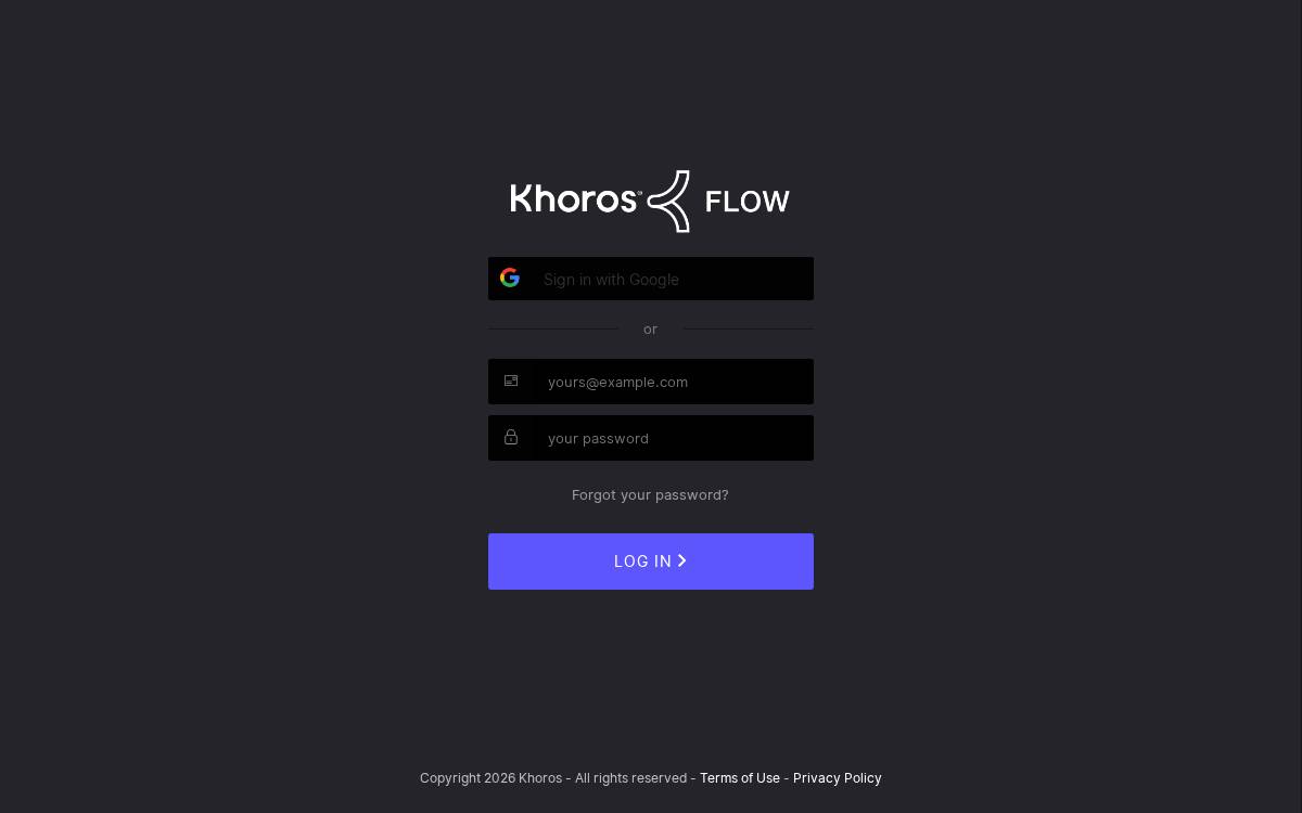 Flow.ai website preview