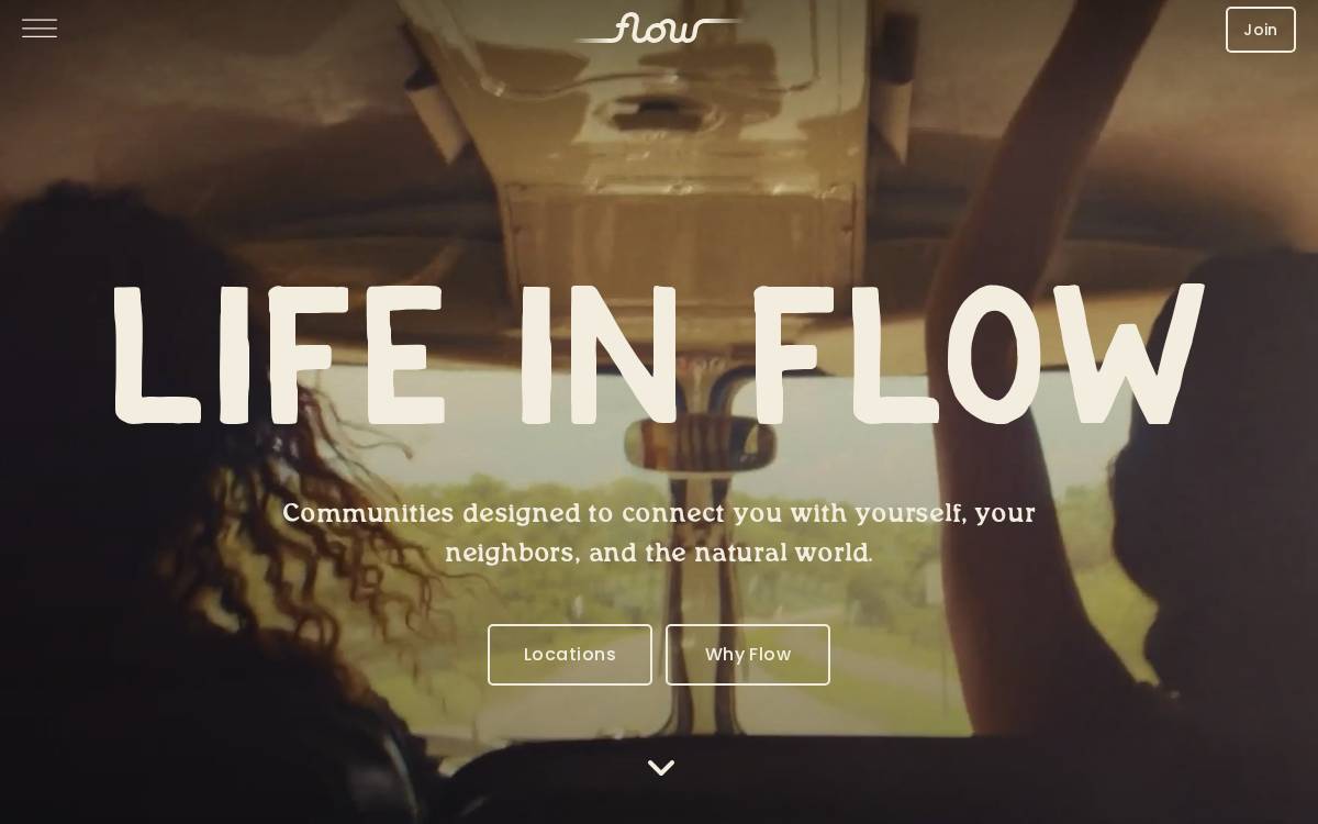Flow website preview