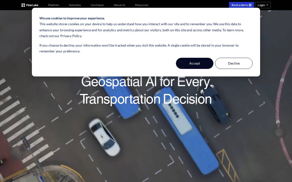 Flow Labs website preview