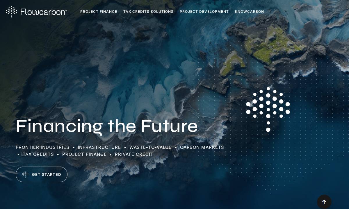 Flowcarbon website preview
