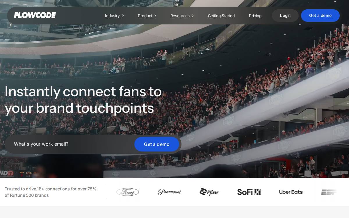 Flowcode website preview
